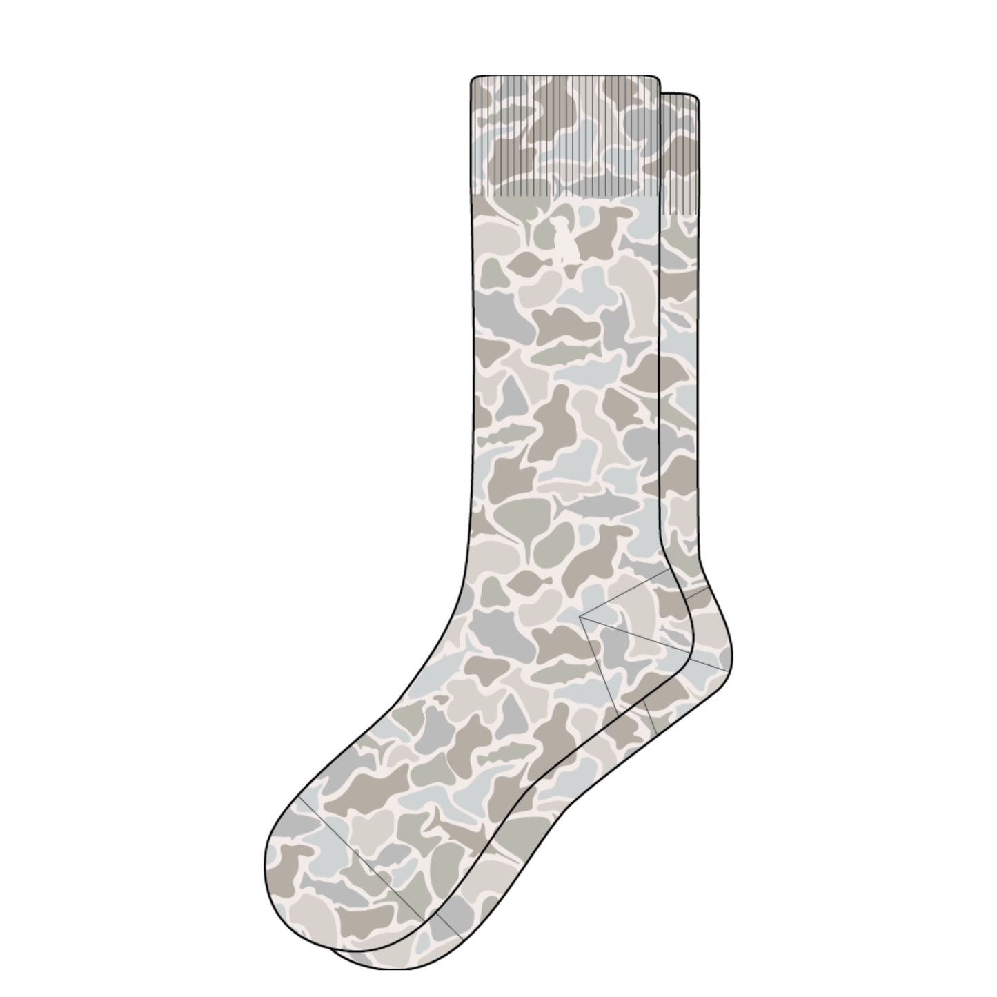 Dress Socks - Saltwater Camo