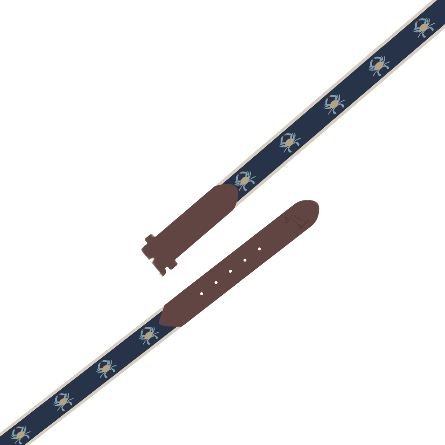 Ribbon Belt - Blue Crab