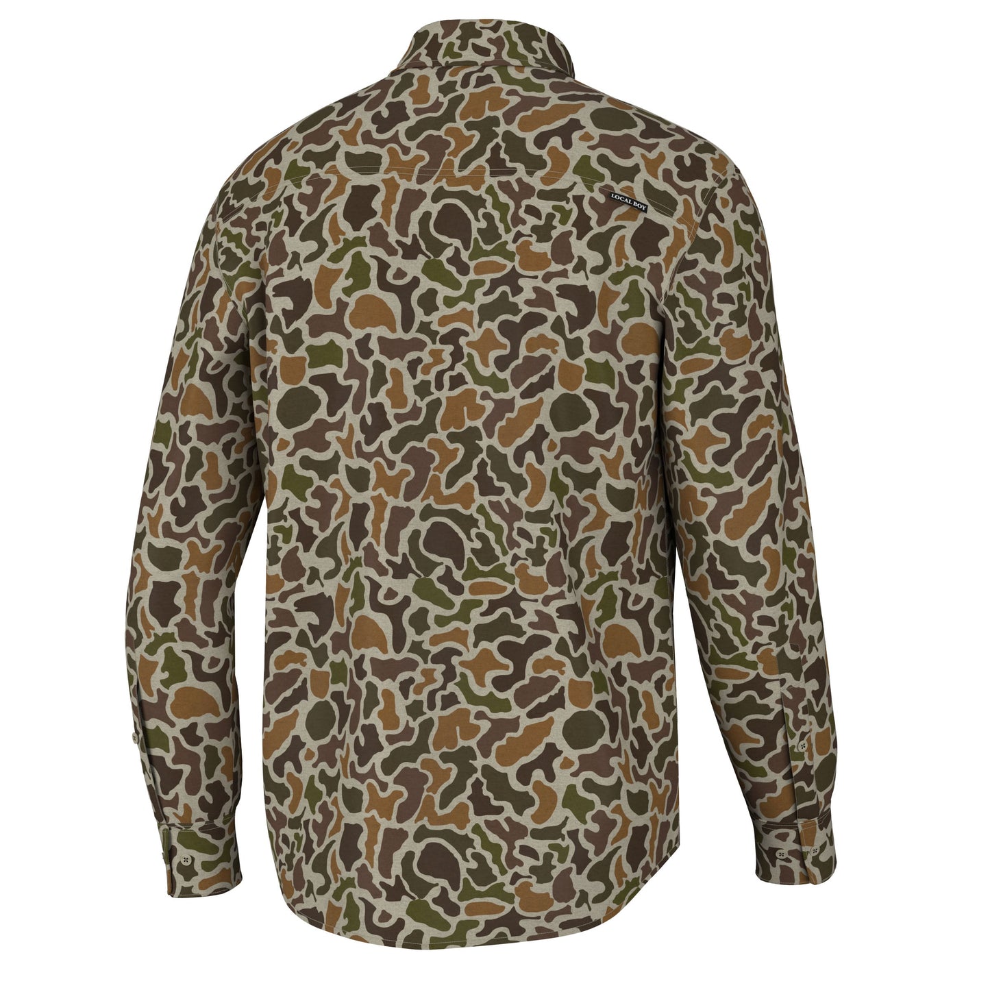 Camo Button-Up