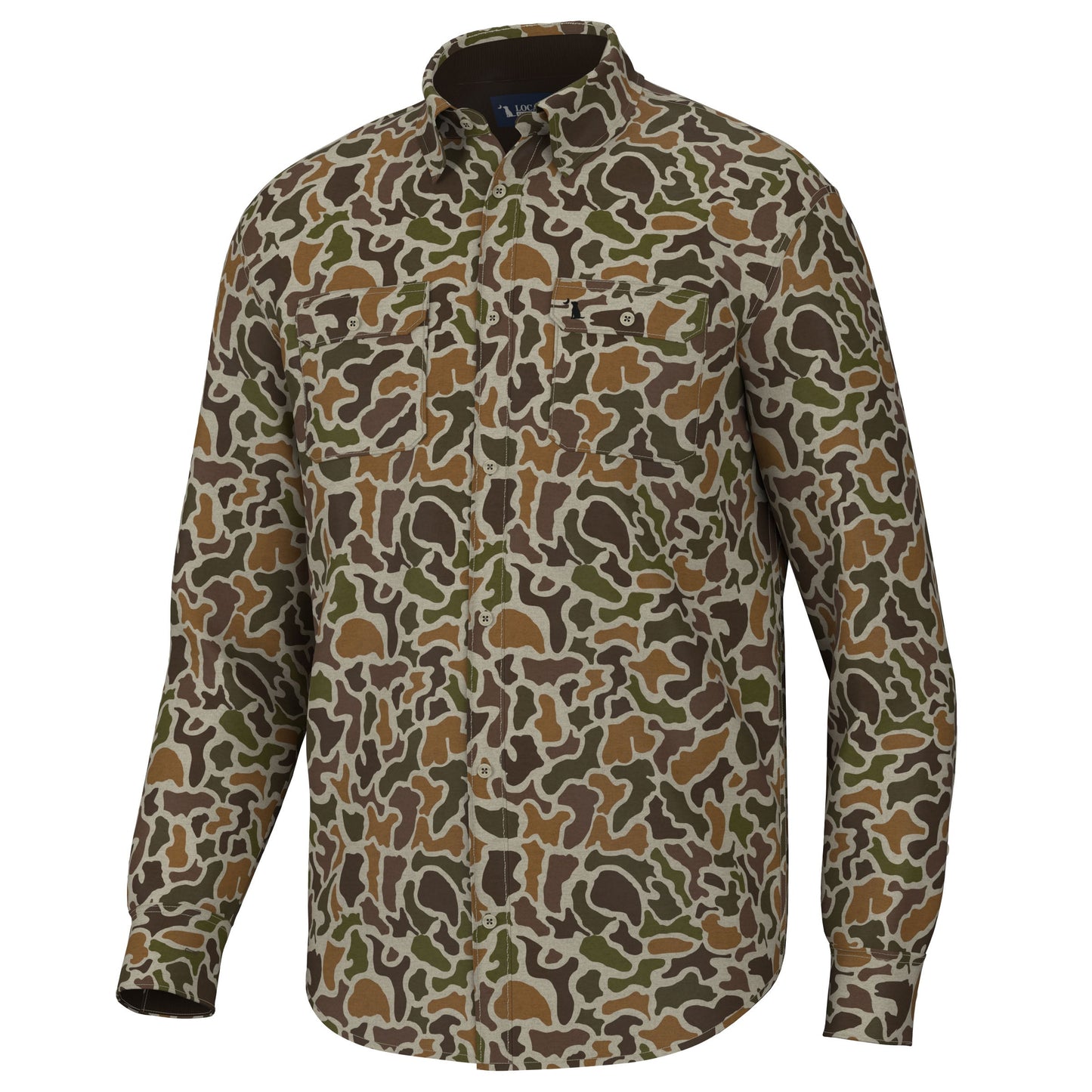 Camo Button-Up