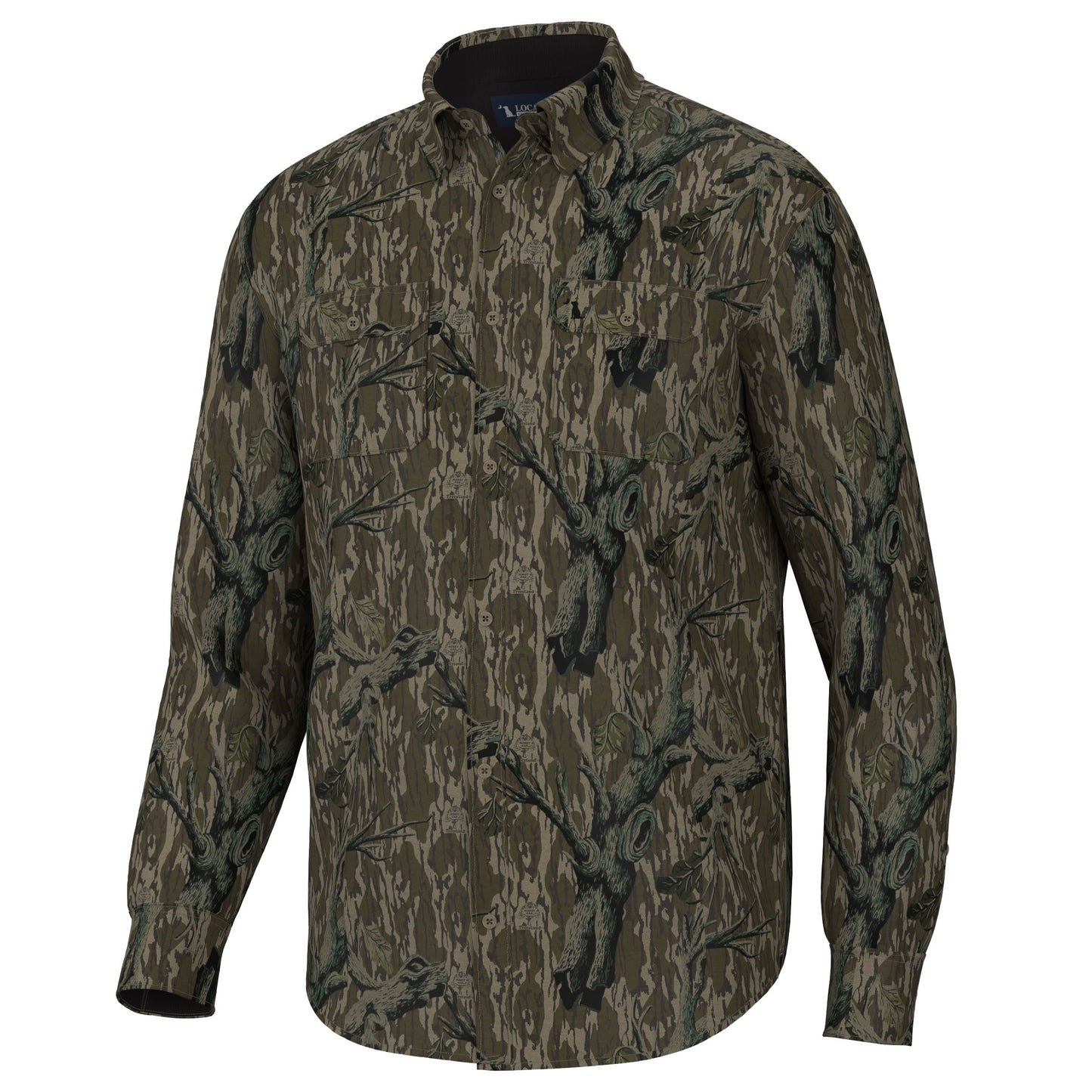 Camo Button-Up