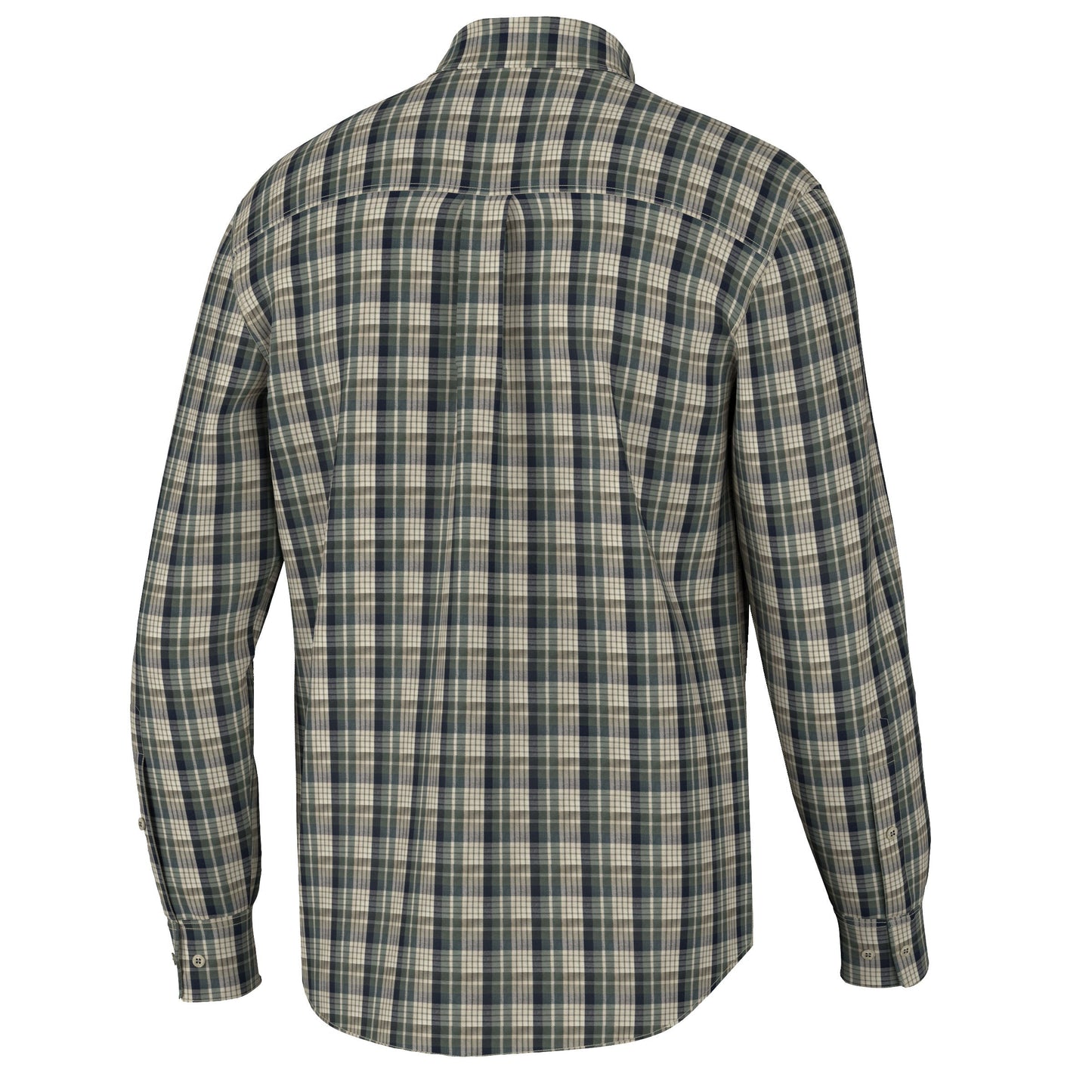 Grange Dress Shirt - Olive/Green/Navy