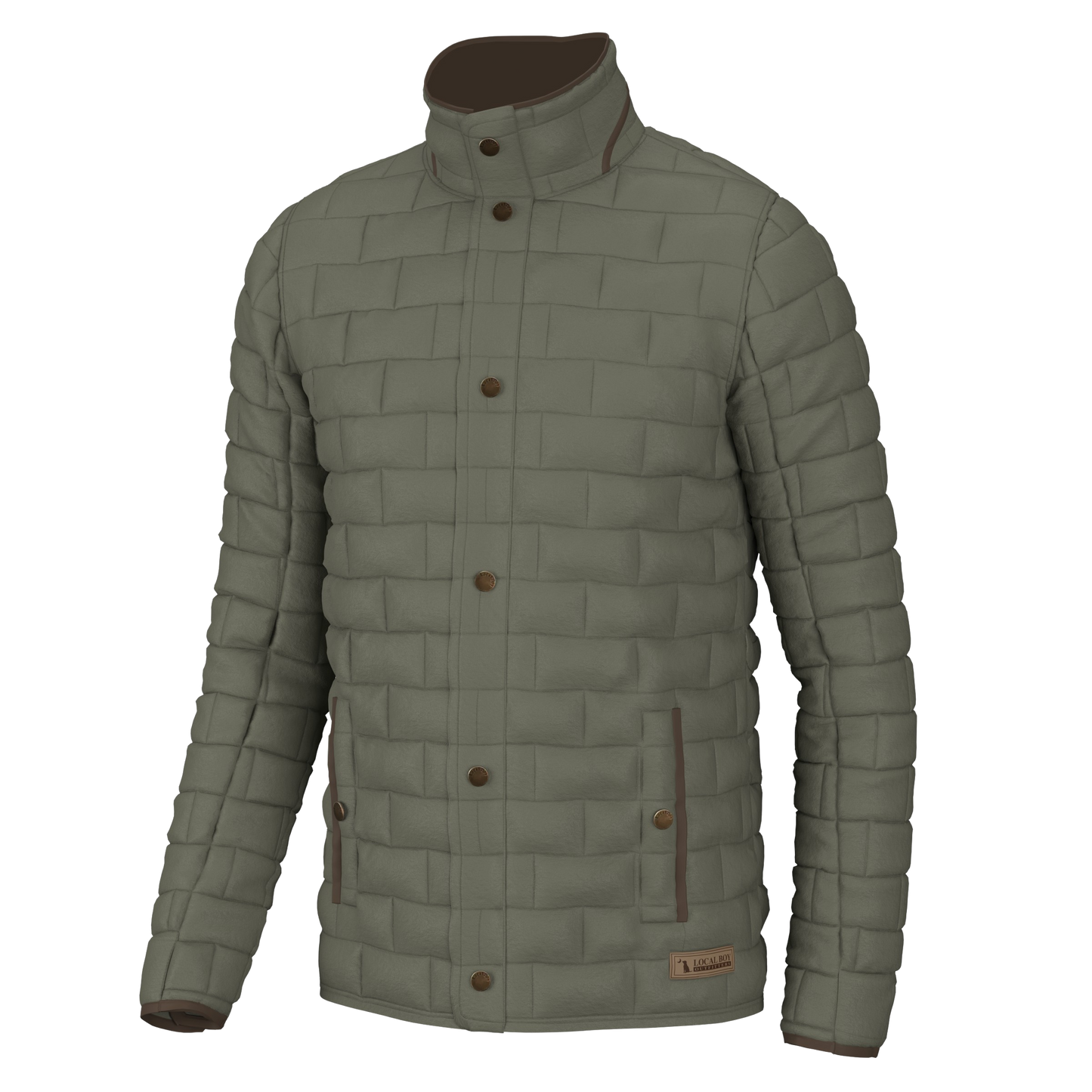 Brick Quilted Jacket (OLD)