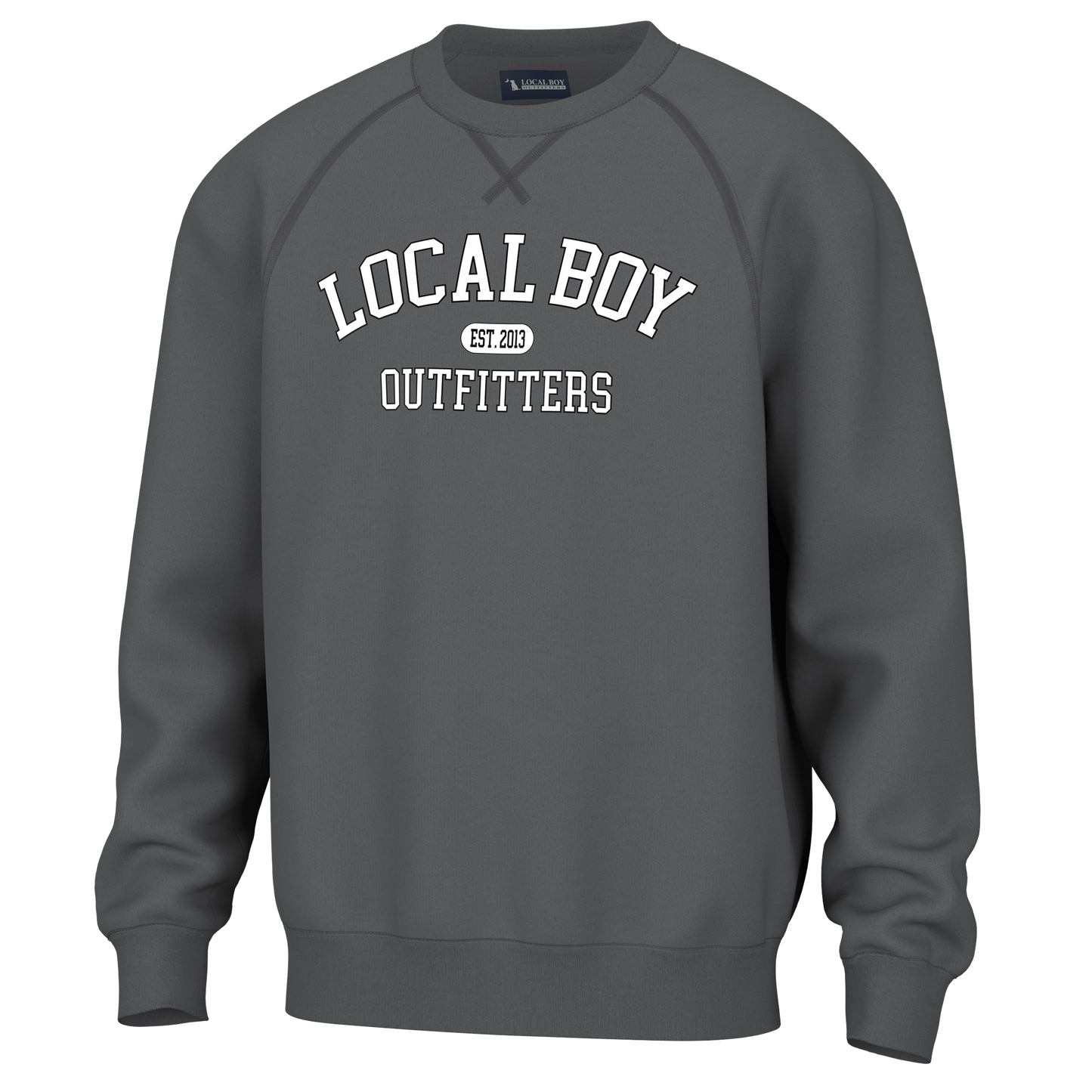 Cotton Crewneck - Charcoal
