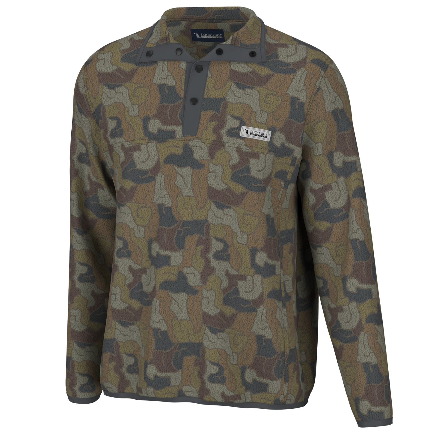 Printed Quarter Snap - Boulder