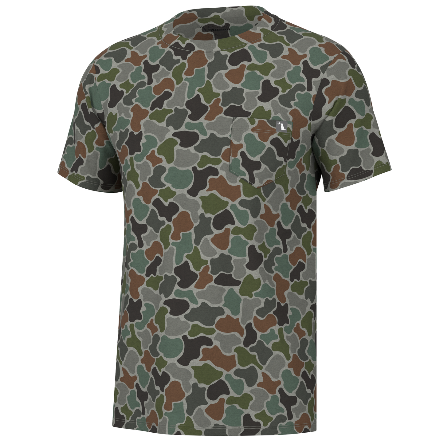 S/S Heather-Blend Crew