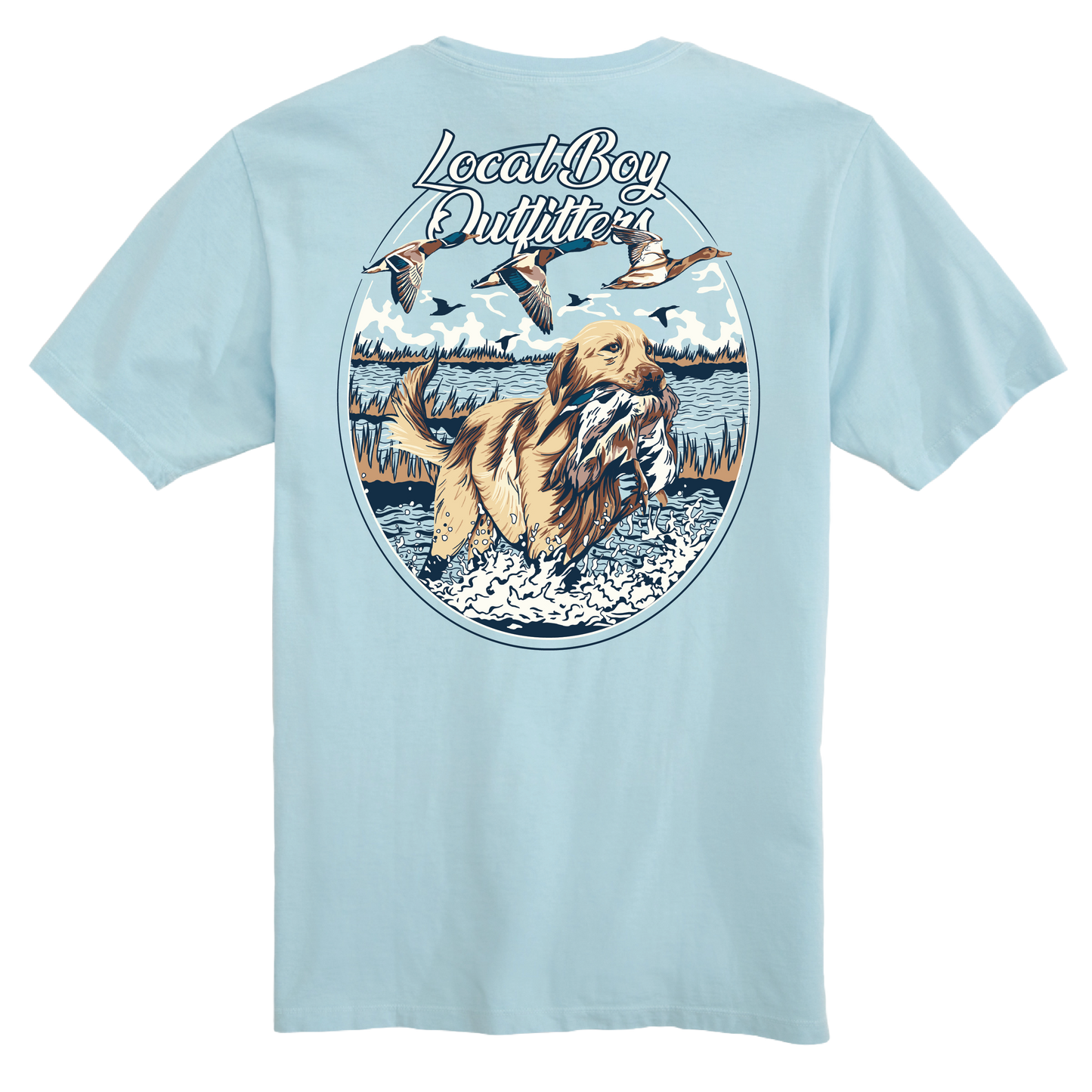 Duck Retrieve T-Shirt - Chambray
