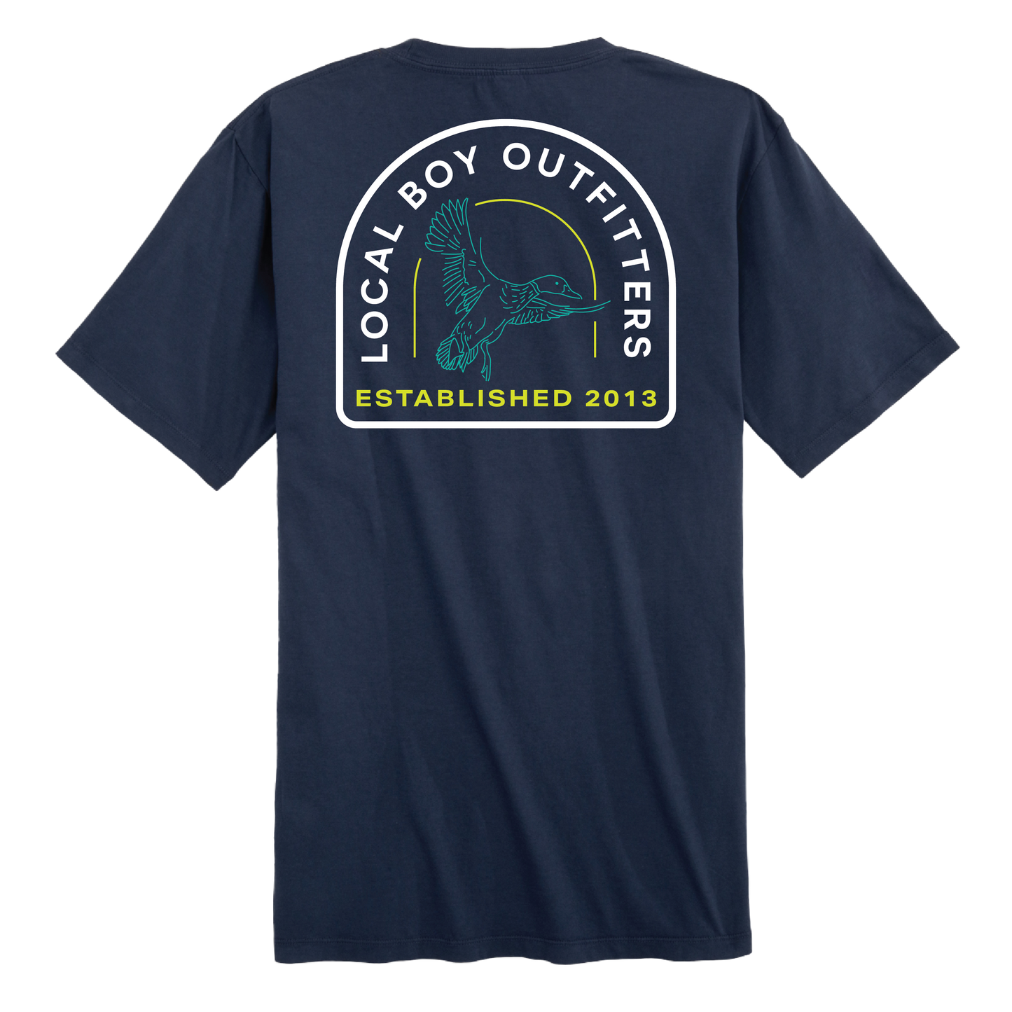 In Flight T-Shirt - China Blue