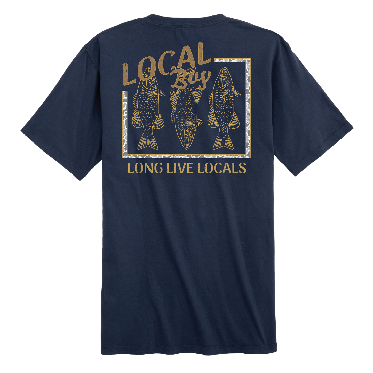Bass T-Shirt - China Blue