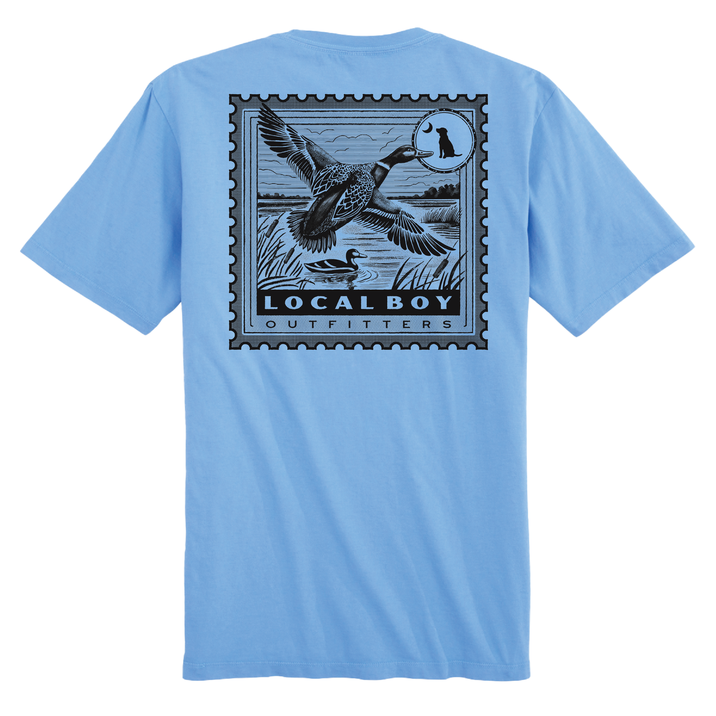 Duck Stamp T-Shirt - Washed Denim