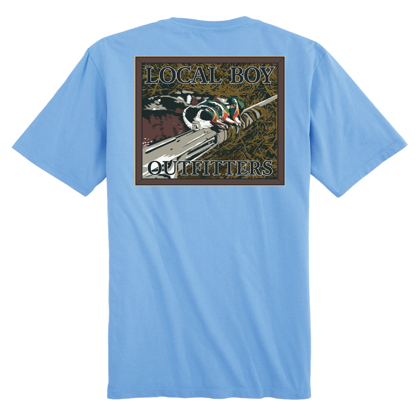 Quack Stack T-Shirt - Washed Denim
