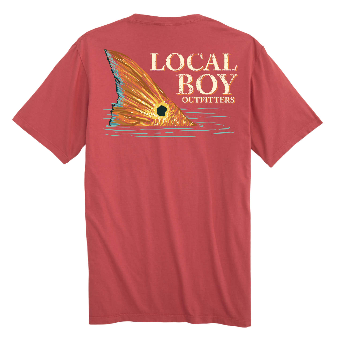 Red Fin T-Shirt - Brick