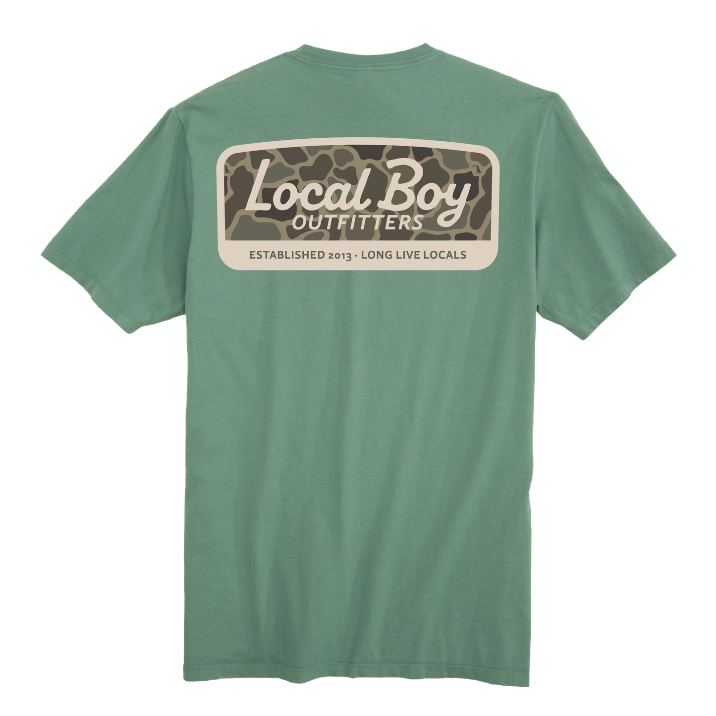 Brush Camo Mark T-Shirt - Light Green