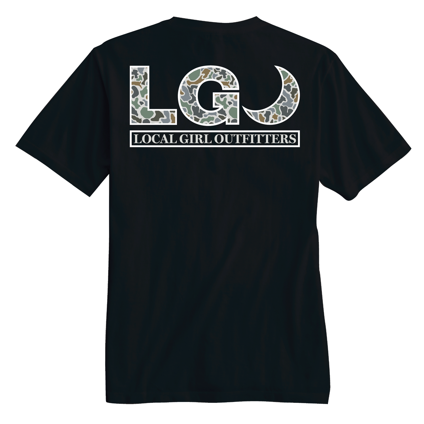 Youth Local Girl Bluff T-Shirt - Black