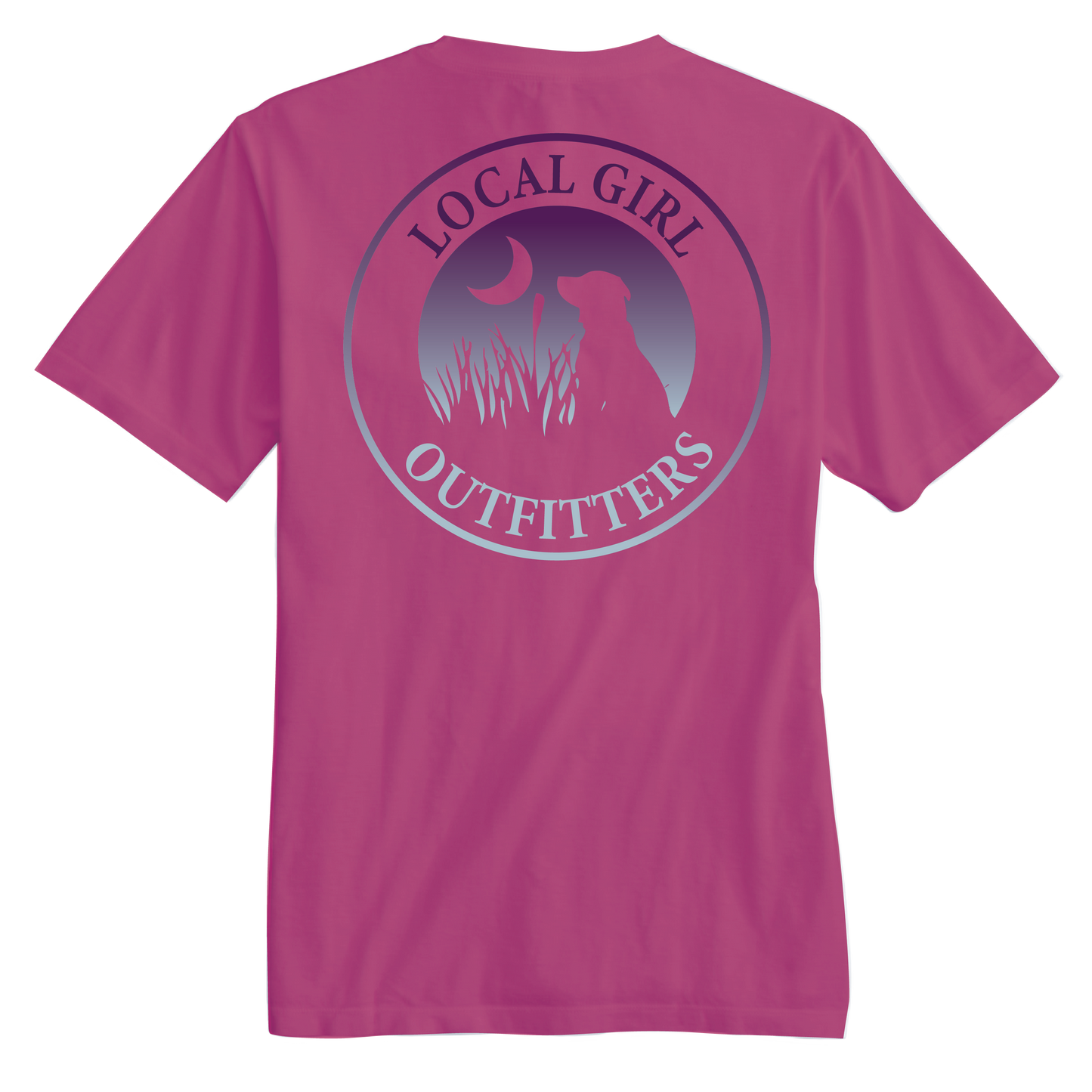 Local Girl Sunset Fall '26 T-Shirt - Crunchberry