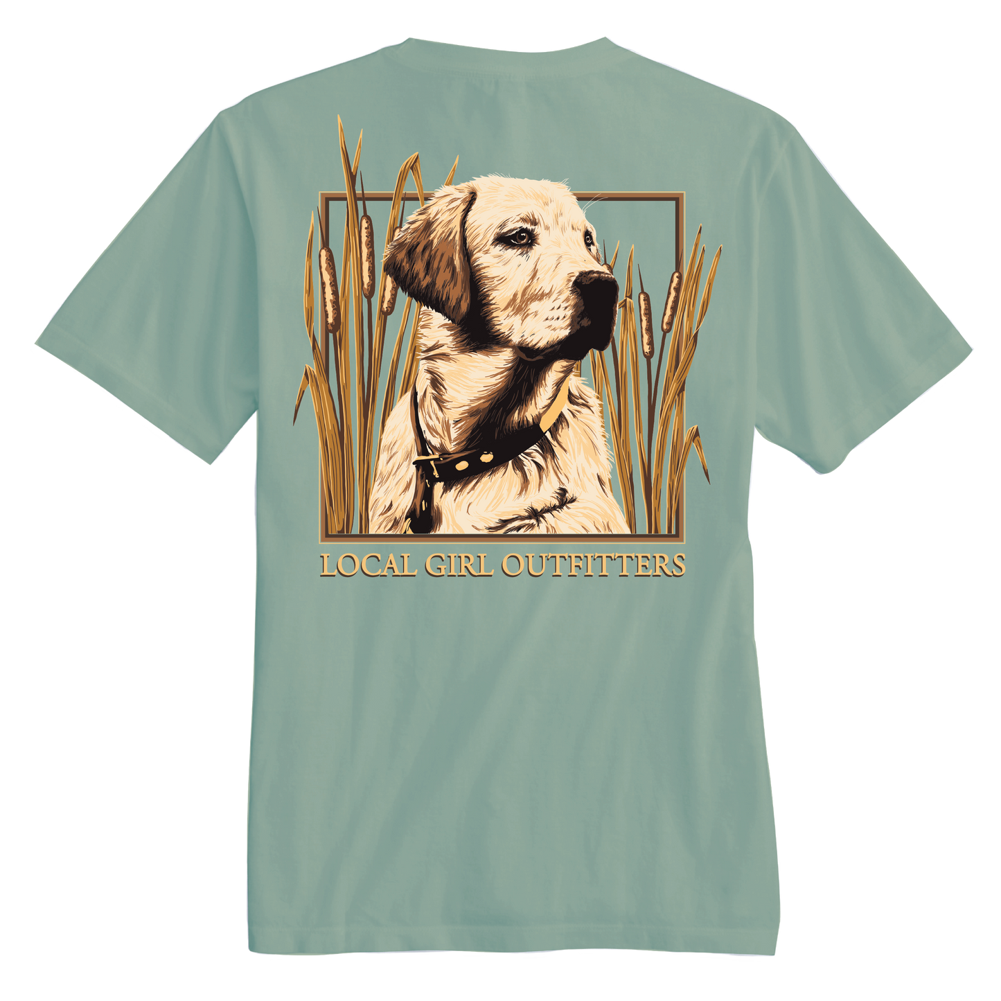 Local Girl Marsh Lab T-Shirt - Bay