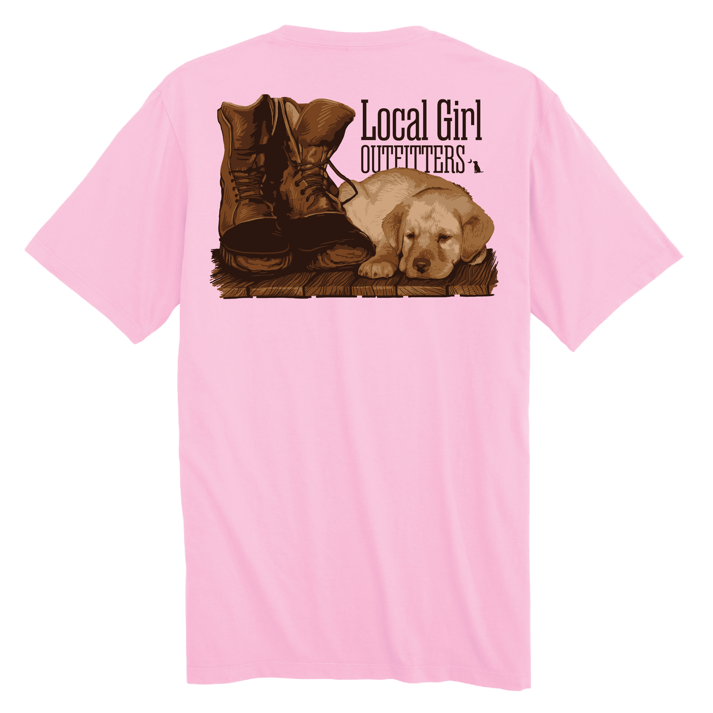 Local Girl Post Hunt T-Shirt - Blossom