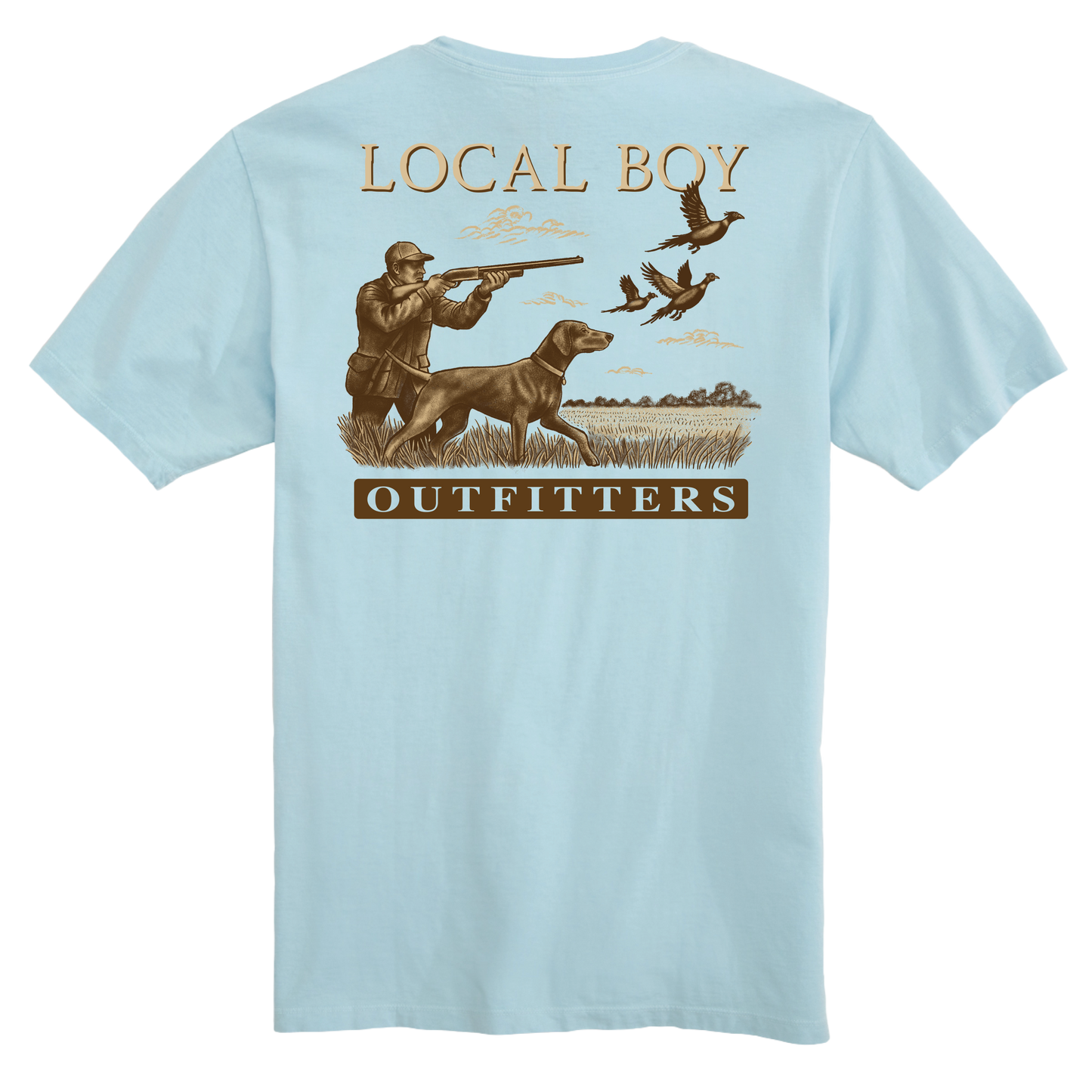 Wetland Hunt T-Shirt - Chambray