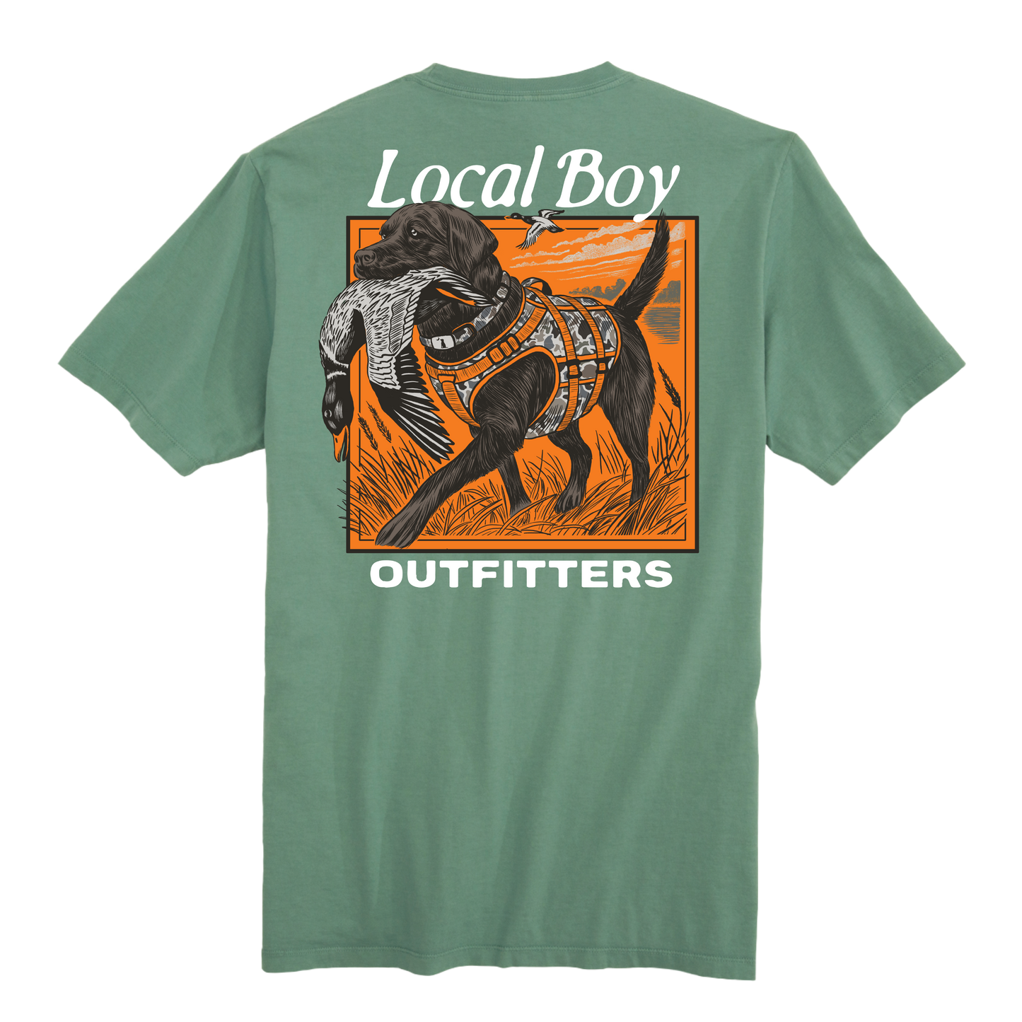 Safety Dog T-Shirt - Light Green