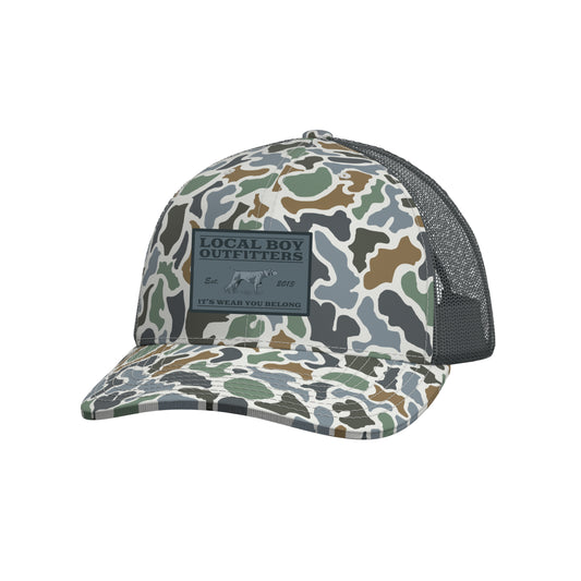 Youth Bird Dog Badge Trucker Hat