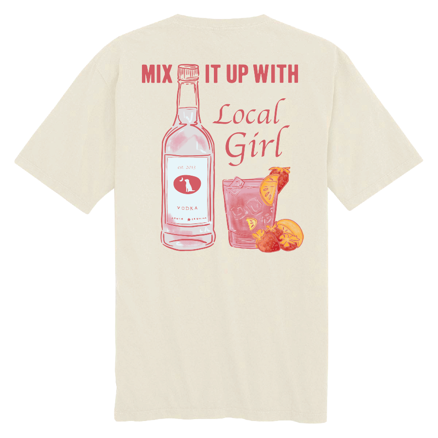 Local Girl Mix It Up T-Shirt - Ivory