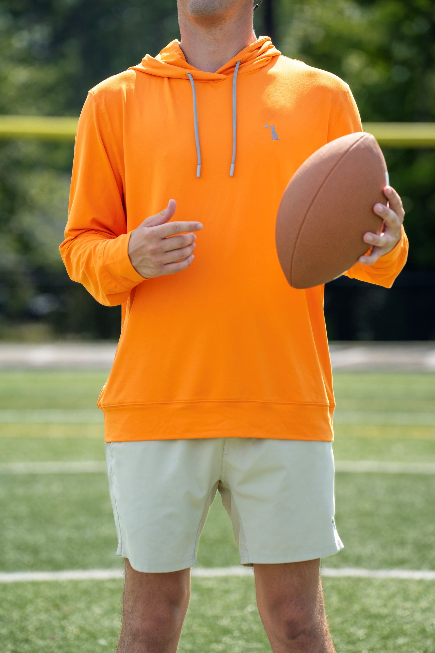 Hemlock Hoodie - Big Orange