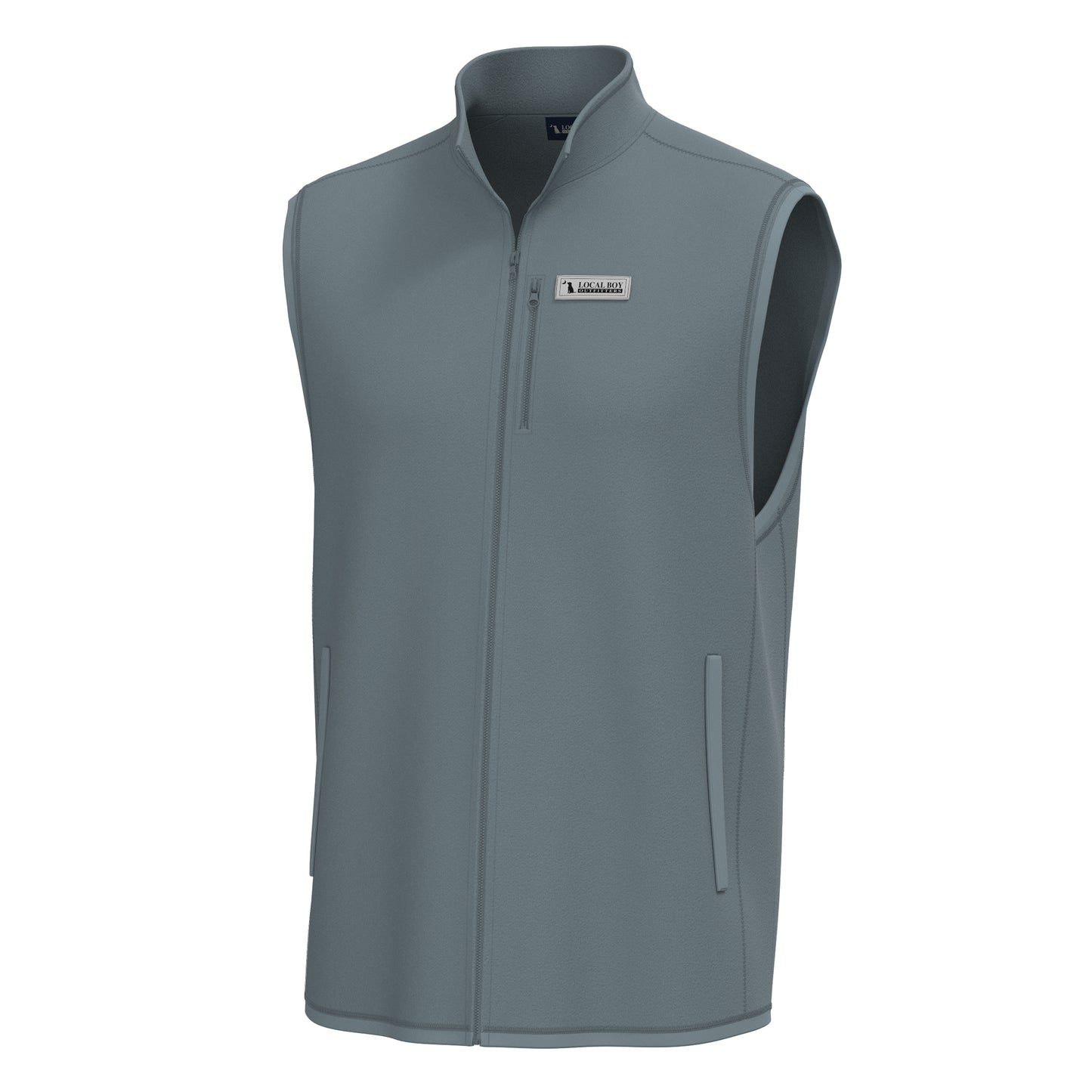 Classic Knit Vest - Slate