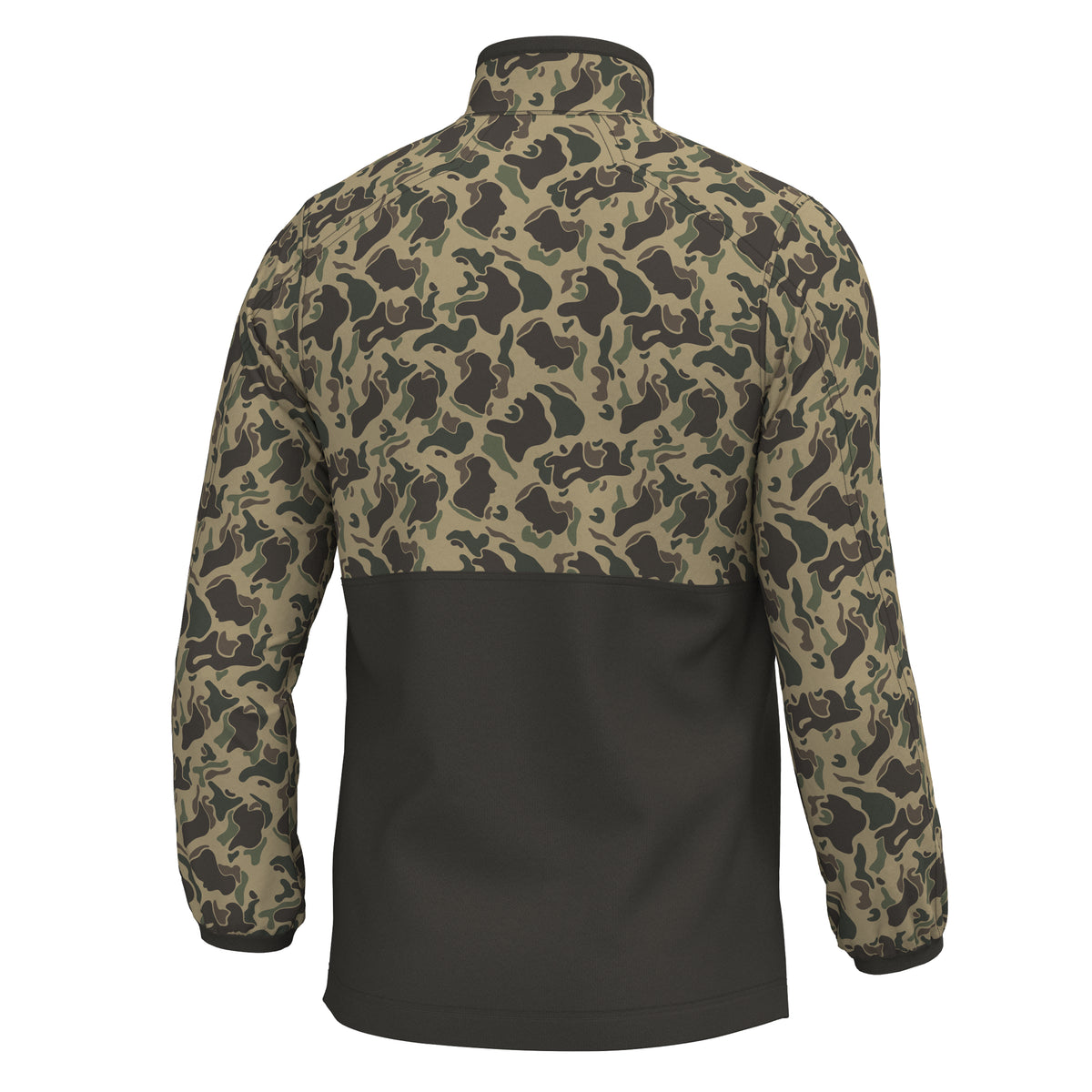 Fielder 2.0 Quarter-Zip Pullover - Retro Camo