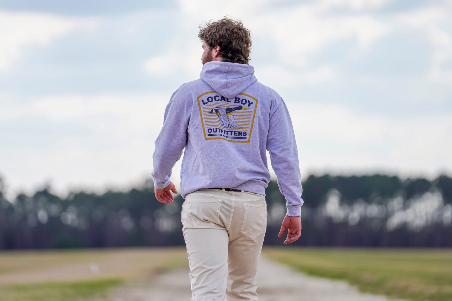 Brushwood Hoodie Horizon Flight - Heather Gray