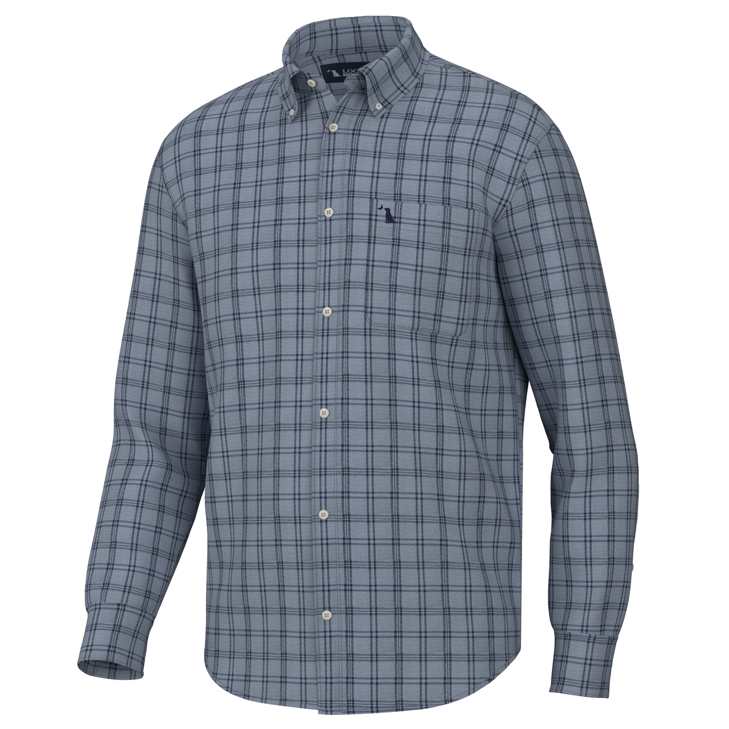 Double Window Pane Dress Shirt
