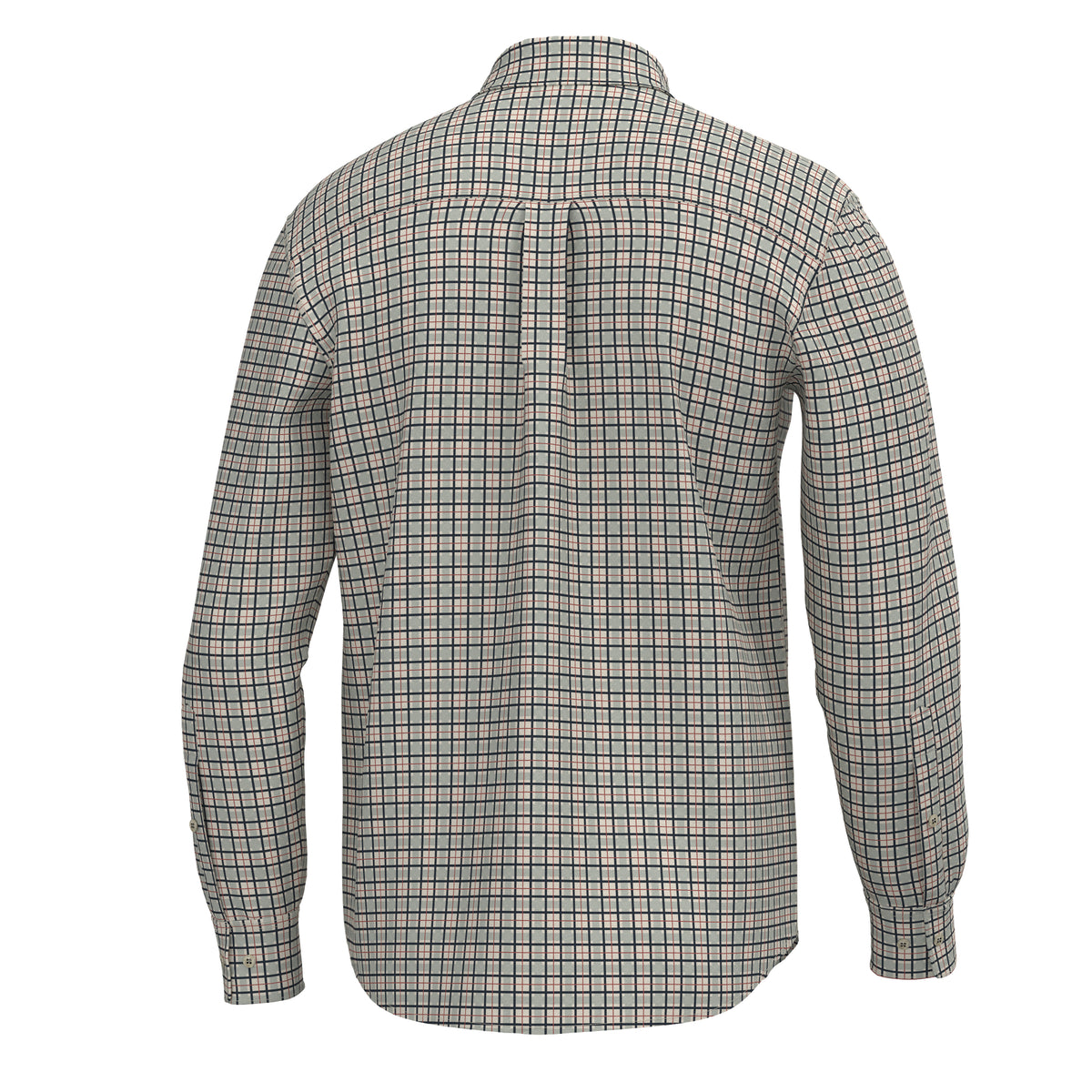 Faulk Dress Shirt - Gray/Red/Black