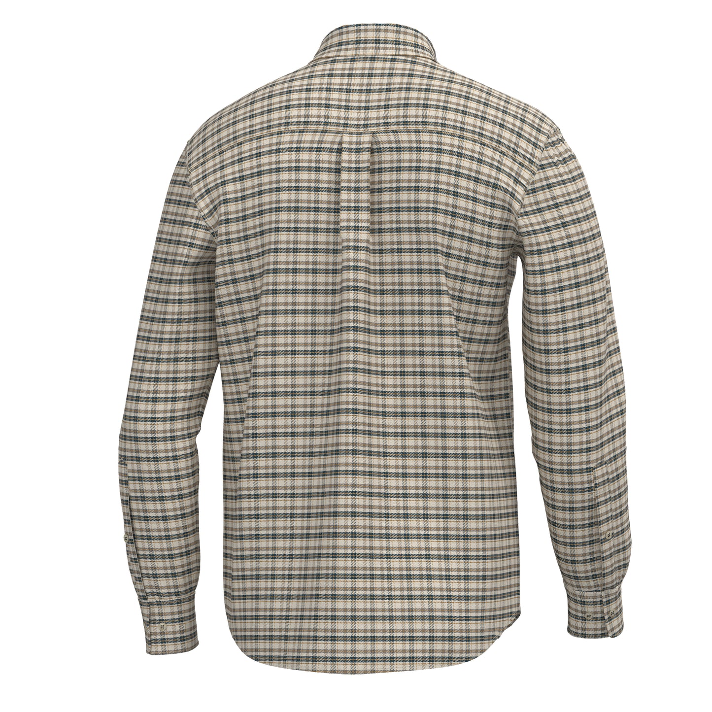 Youth Scott Dress Shirt - Sand/Rust/Navy