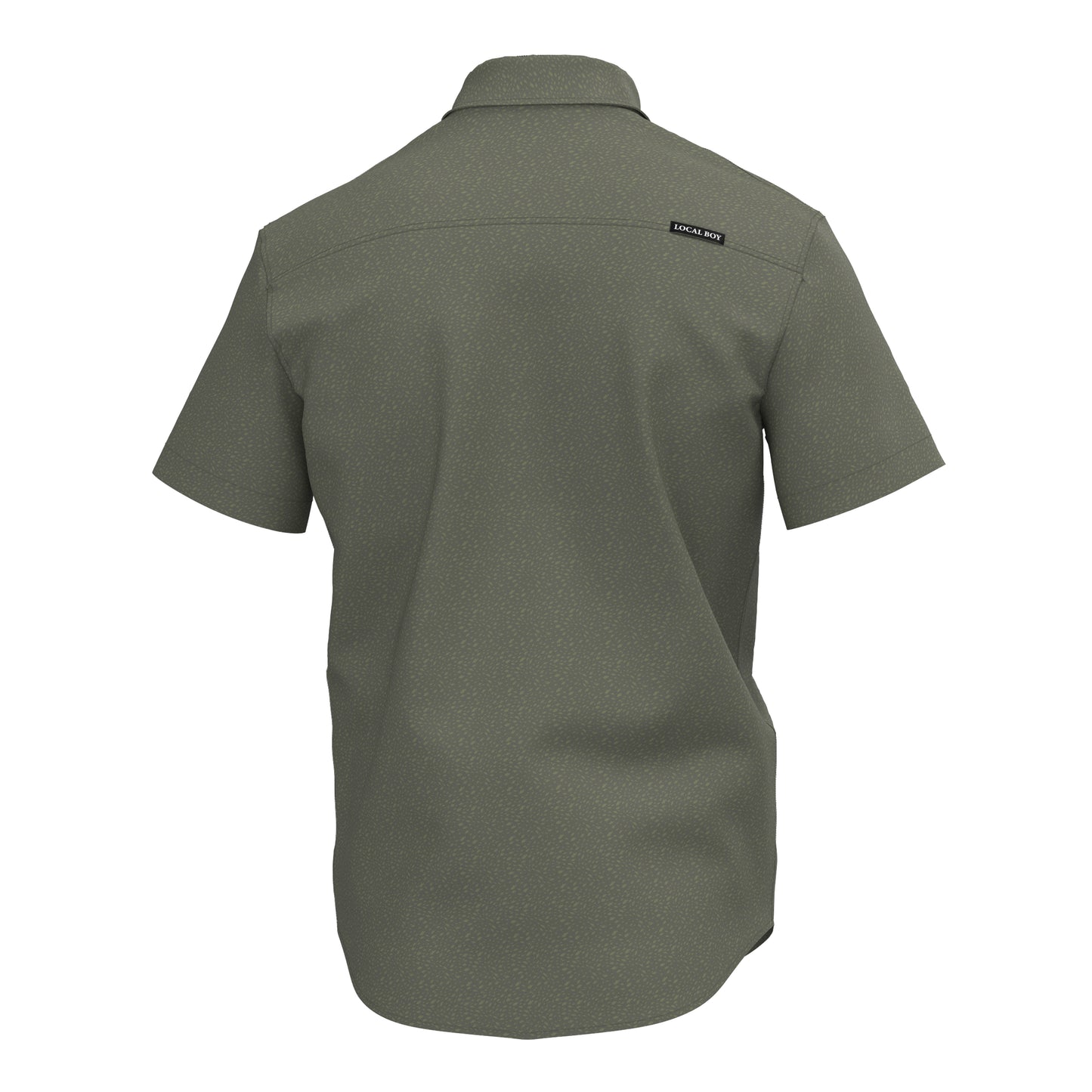 Lowcountry Button Down - Olive Shoal
