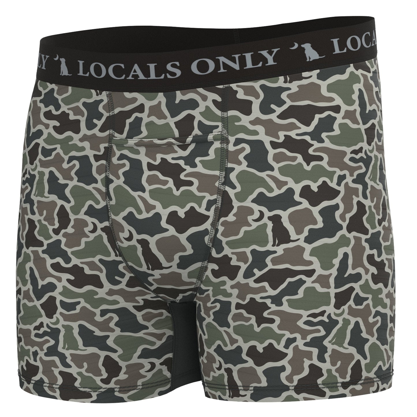 Boxer Briefs - Dog & Moon Camo