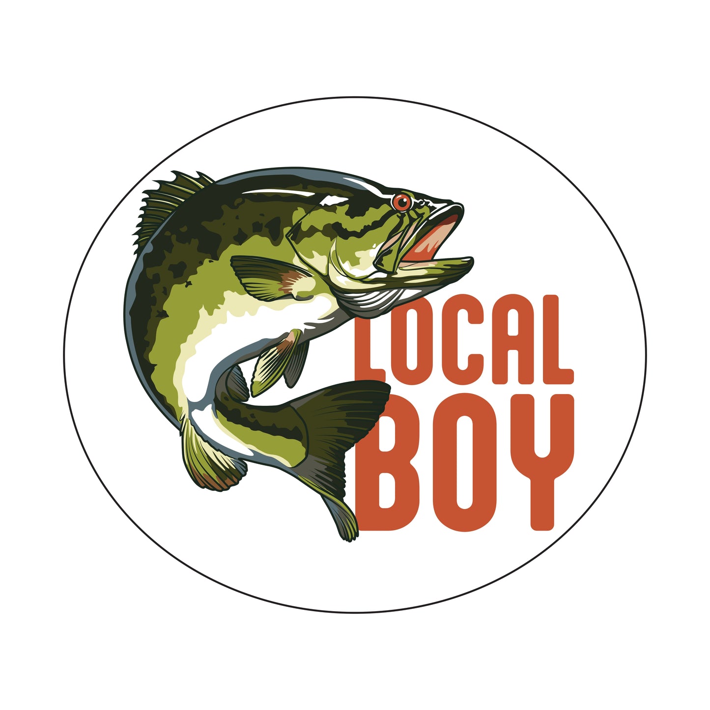 Largemouth Decal