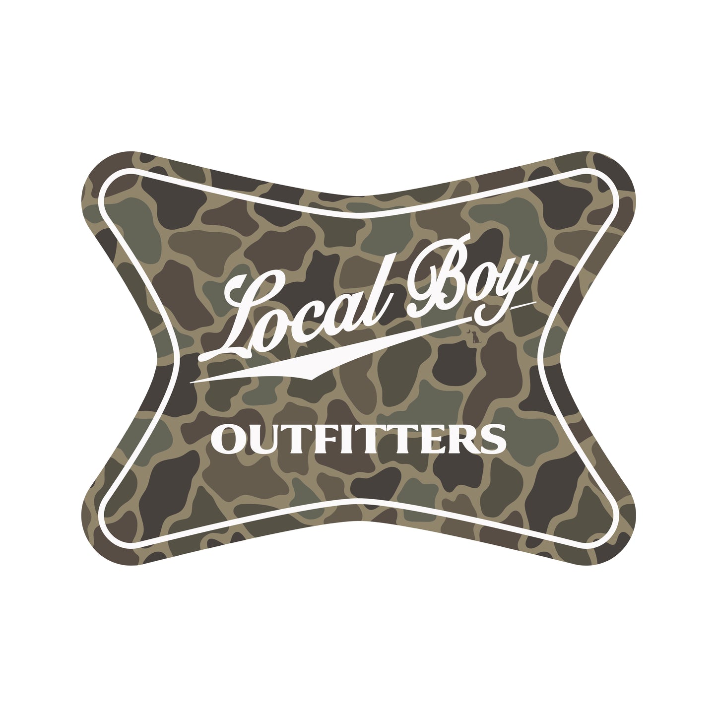 High Badge Brush Decal - Brush Camo