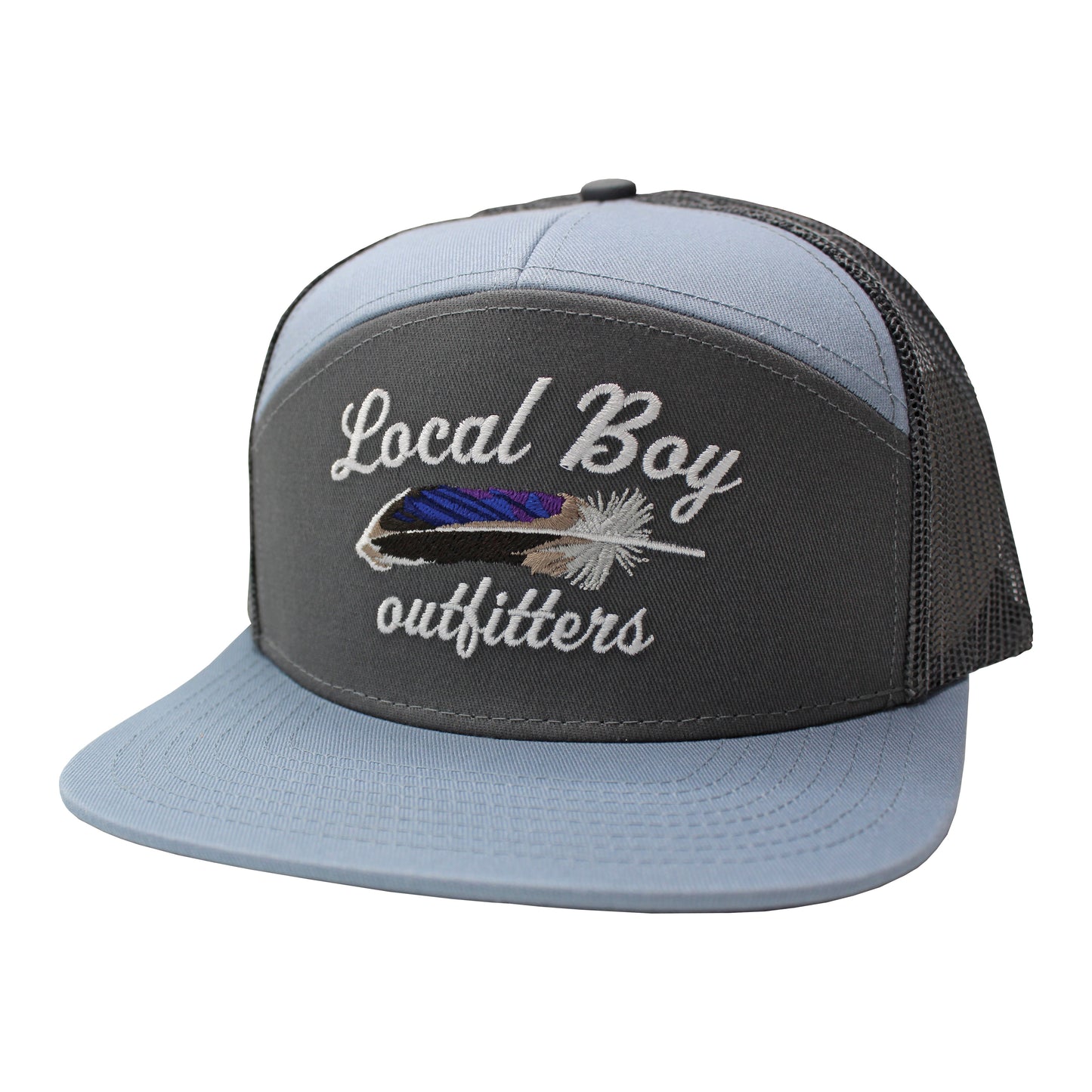 Mallard Feather 7 Panel Hat