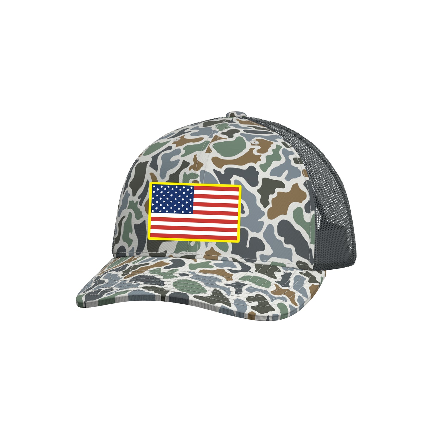 Patriotic Patch Trucker Hat - Localflage Bluff