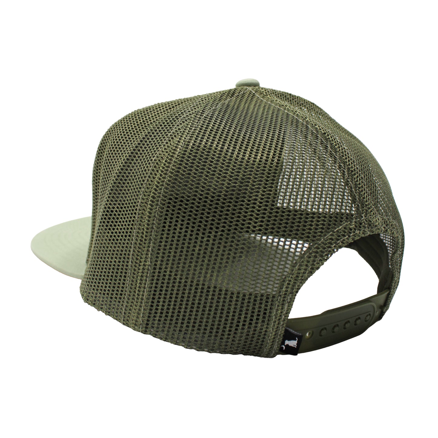 Localflage Mark Script 7 Panel Hat - Light Sage/Sage