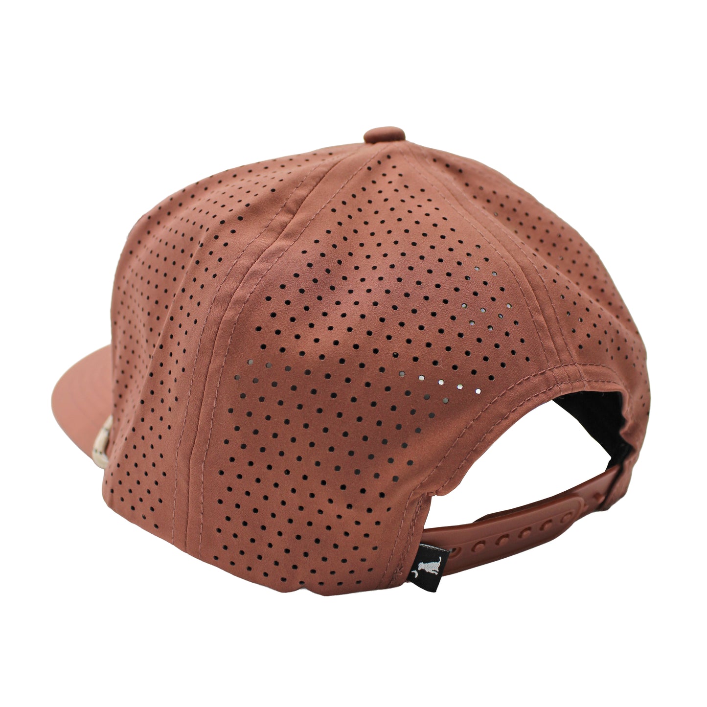 Youth Mallard Marsh Patch Perforated Rope Hat - Brick