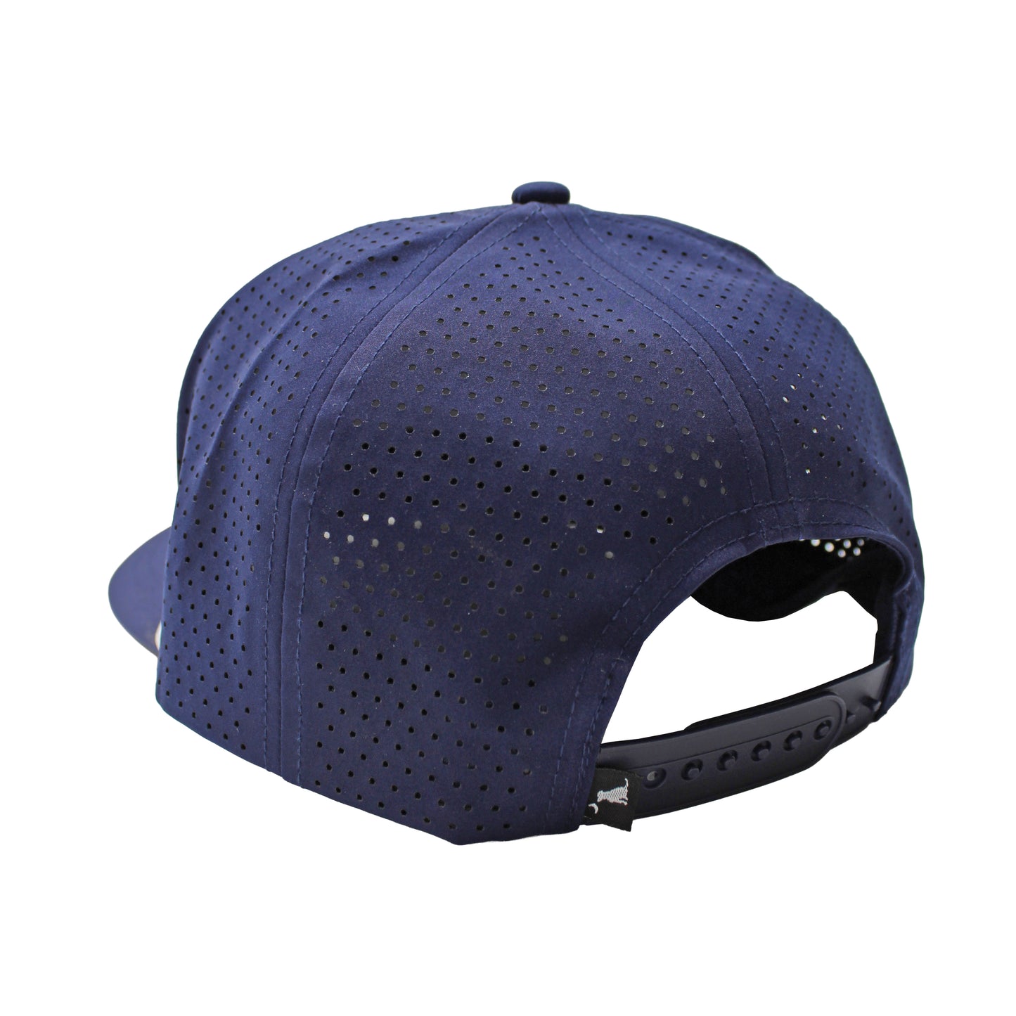 Youth Localflage Mark Script Perforated Rope Hat - Dark Navy