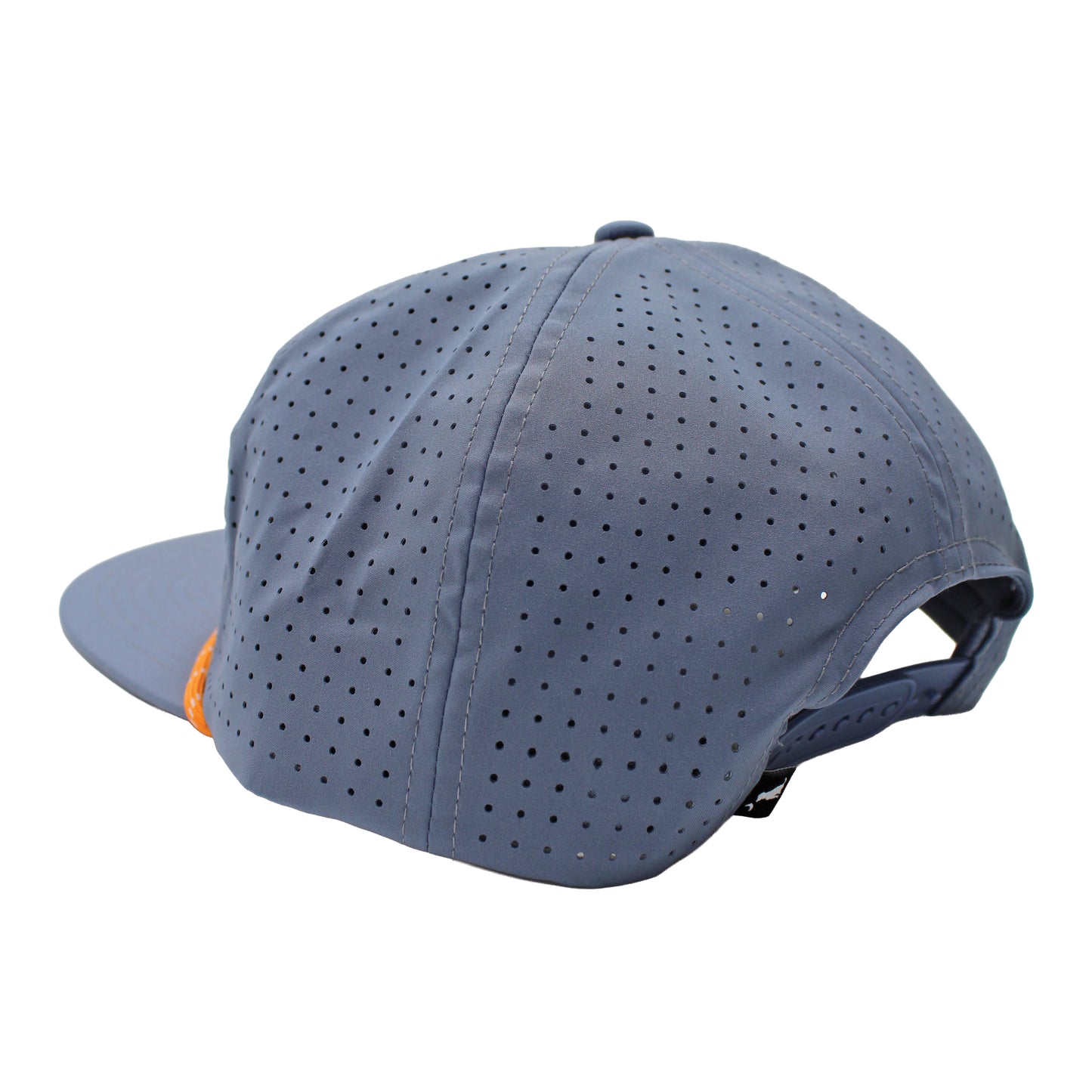 Brush Logo Patch Low Profile Perforated Rope Hat - Light Slate