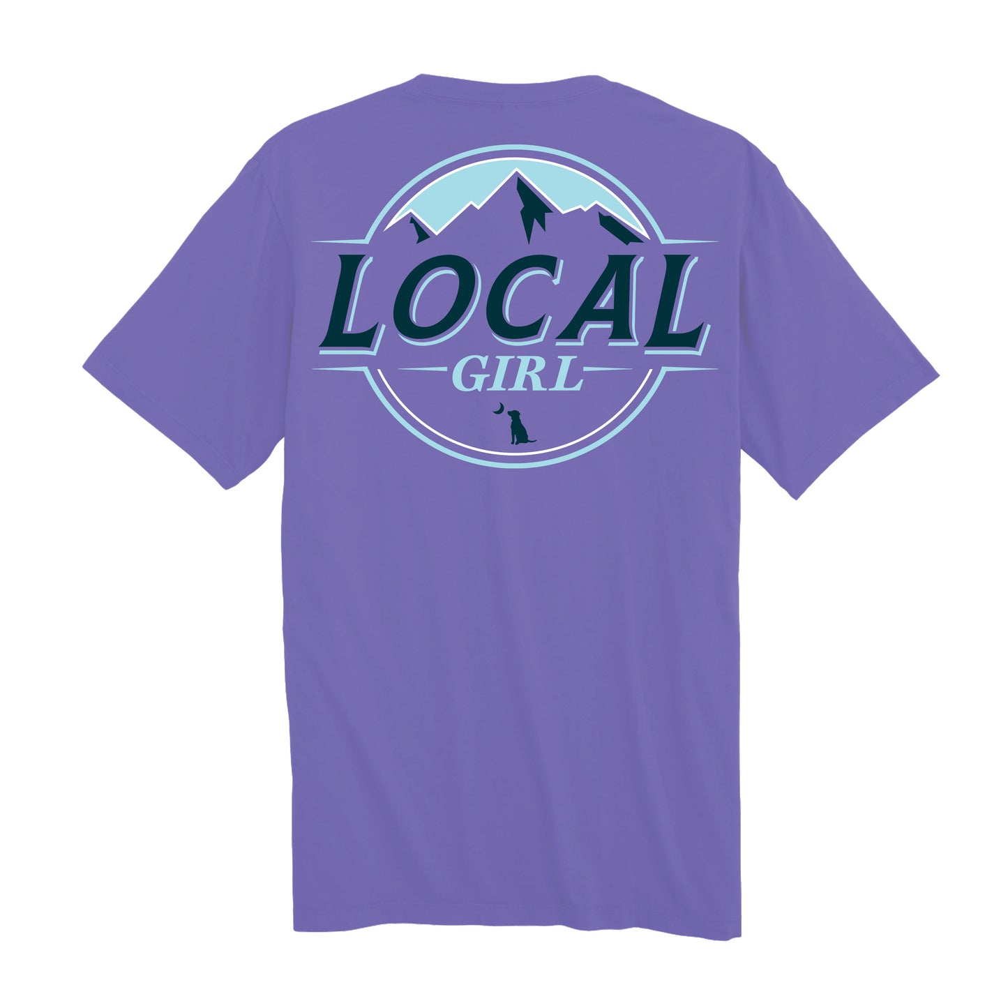 LG Local Latte SS Tee - Violet