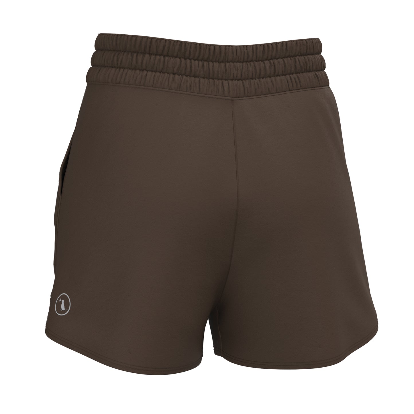Local Girl High-Waisted Volley Shorts - Espresso