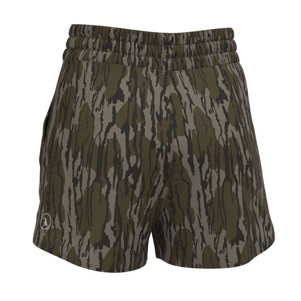 Local Girl High-Waisted Volley Shorts - Mossy Oak Original Bottomland