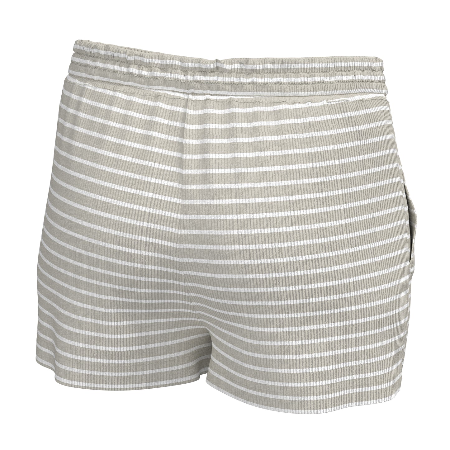 Local Girl Revive Shorts - Light Sand/White