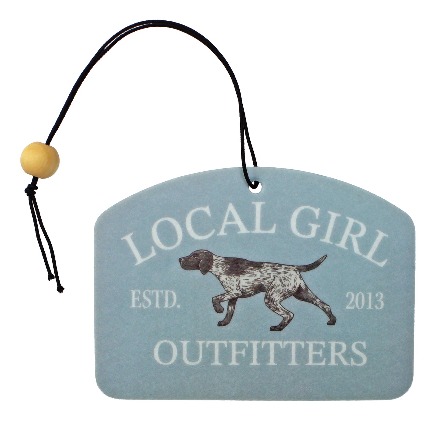 Local Girl Classic Spotter Air Freshener - Baby Blue