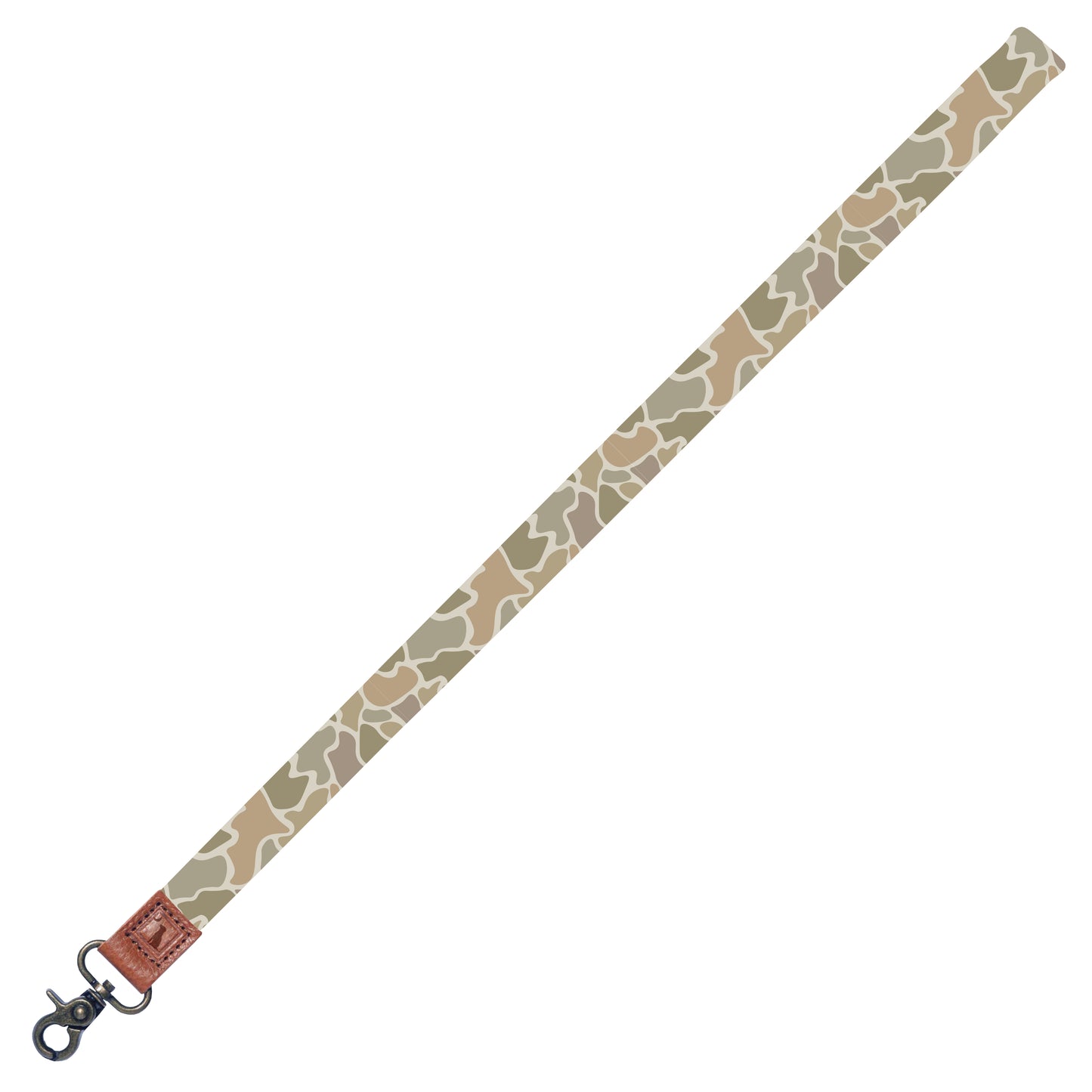 Local Girl Long Lanyard - Forest Camo Desert
