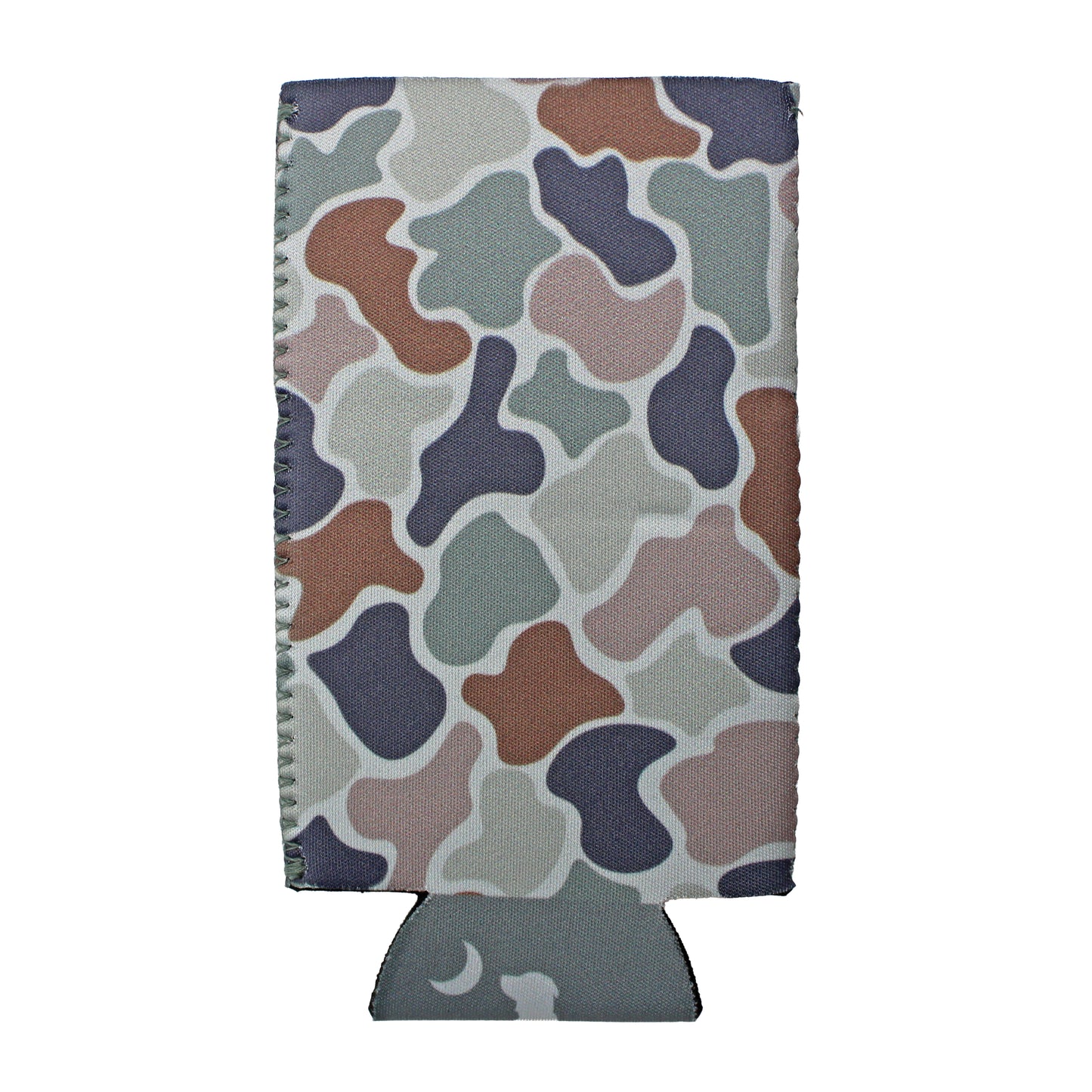 Local Girl Slim Can Koozie Forest Camo Flora - Forest Camo Flora