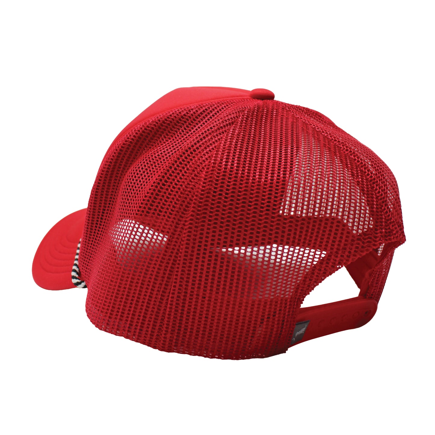 Local Girl Collegiate Foam Trucker Hat - Red/Black